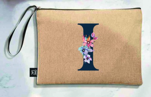 Sac à main Lettre I (Modèles variés) (25 × 18 × 1 cm)